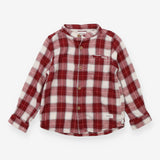 Shirt Grandad Red Check