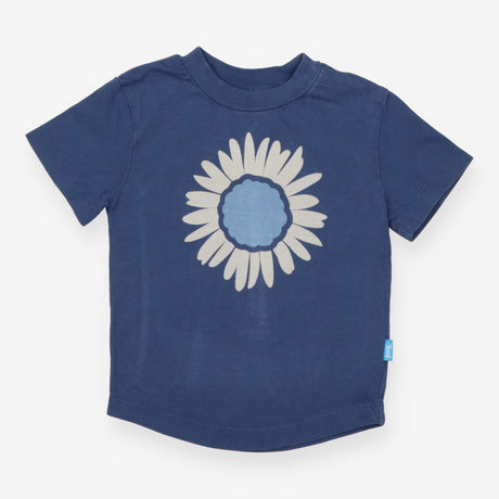 T-shirt navy sunflower