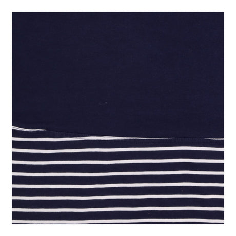 Maternity Skirt Navy White Stripe Over Bump Jersey