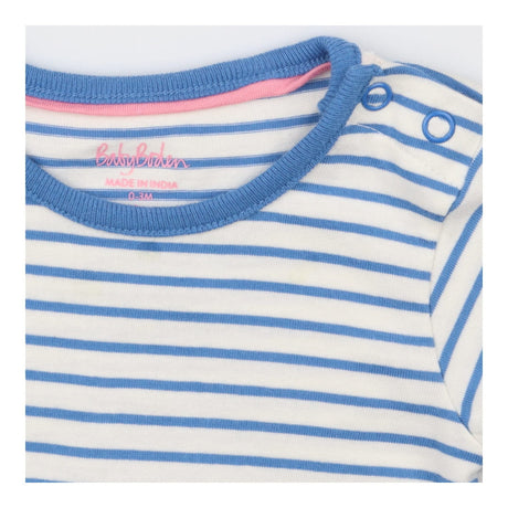 Blue Stripe T-shirt and Leggings