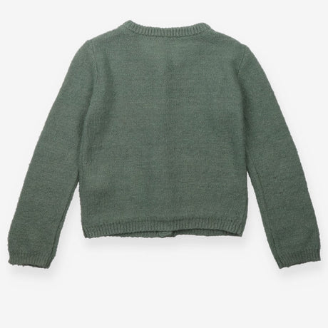 Cyrillus Mohair Green Knit Cardigan
