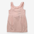 Dress sleeveless pink frill arms