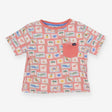 Pink Desert T-shirt with Pocket