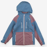 Blue and pink Waterproof jacket