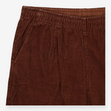 Brown Corduroy Pull-On Trousers