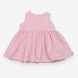 Dress sleeveless pink gingham