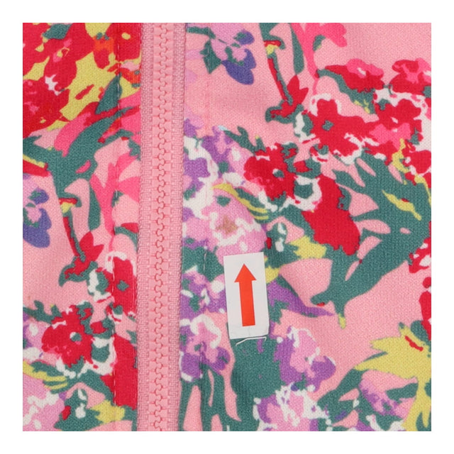 Hoodie and Jogger Set Pink Floral