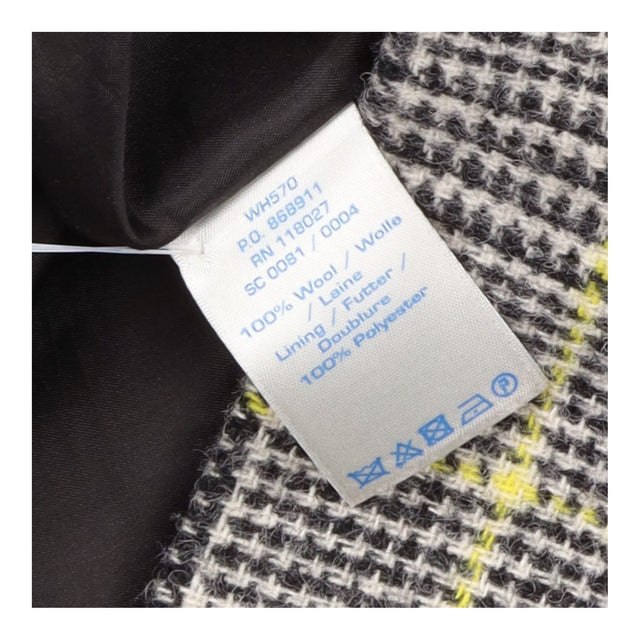 British Tweed by MOON 100% Wool Check Pinafore Dre