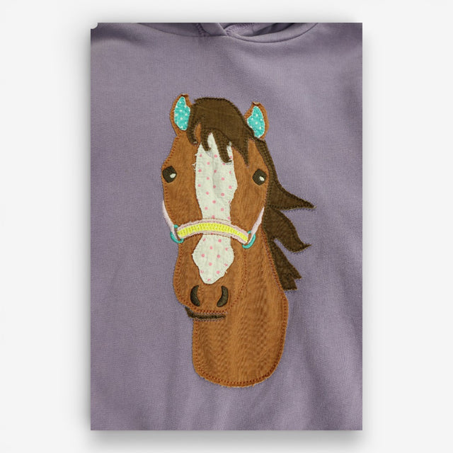 Purple Horse Hoodie