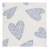 Sleepsuit white long sleeve blue heart