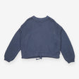Jumper Blue Open Weave Cotton Drawcord Hem