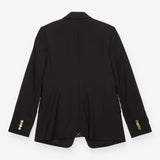 Club Monaco Black Tailored Single Breasted Blazer 