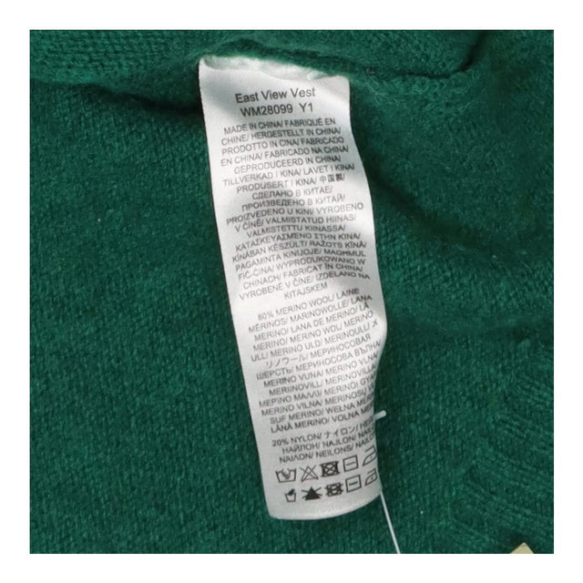 Seasalt Green Knitted Merino Wool Vest