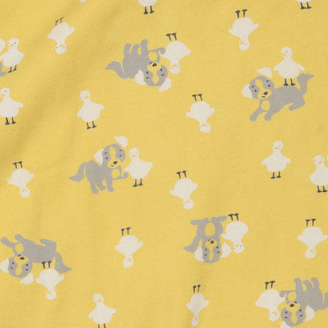 Yellow sleepbag dog and duck 1.5 tog