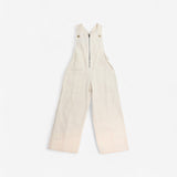 Overalls oatmilk cotton with zip