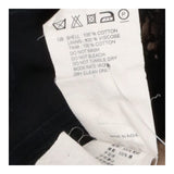 Black Cotton Mini Skirt Malta Style UK12 Summer Ca