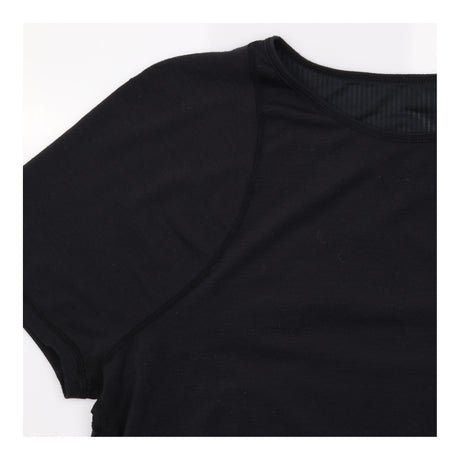 Black Short-Sleeve Performance Workout T-Shirt