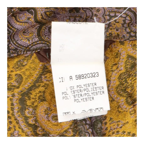 Tapestry Paisley print trousers green
