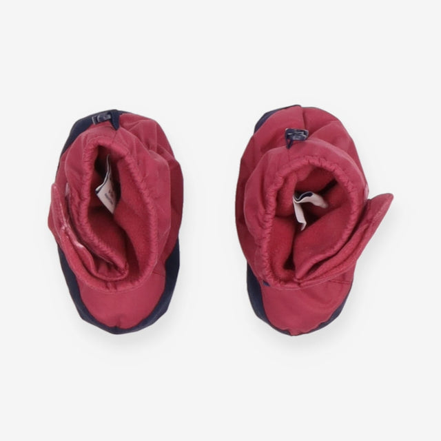 Pram boots pink navy