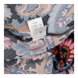 Midi Dress Black Multicolour Large Paisley Print