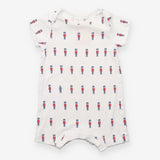 Romper white soldier