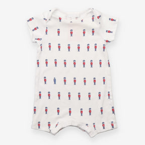 Romper white soldier