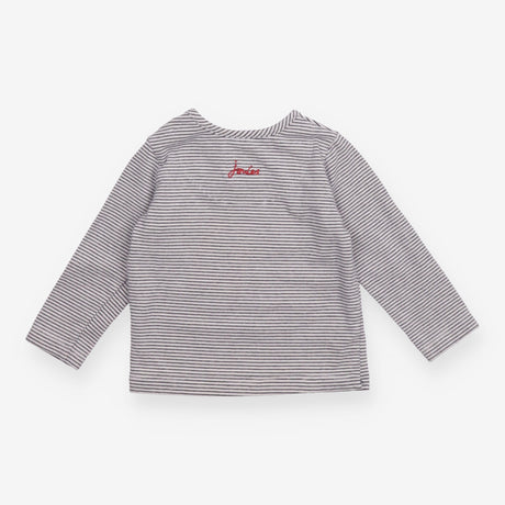 T-shirt long sleeve navy striped wild child