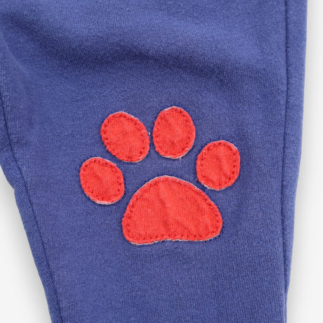 Dog red and blue tee and joggers set