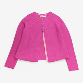Cardigan pink with 3 buttons