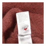 Cardigan V-Neck Pointelle Knit Pink