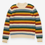 Rainbow snuggly pullover sweater