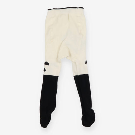 Tights White and Black Panda