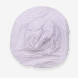 Sunhat purple striped