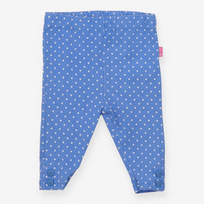 Blue Polka Dot Leggings 