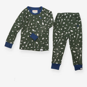 Thermal Top and Bottoms - Green Comets