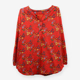 Cranberry acorn maternity tunic