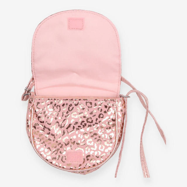 Pink Leopard Print Bag