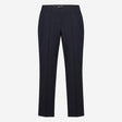 Pull On Trousers Navy Slim Leg Waistband