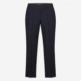 Pull On Trousers Navy Slim Leg Waistband