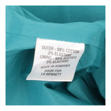 Sheath Dress Turquoise knee-length with cap sleeve