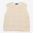 Knitted vest top