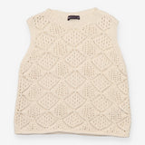 Knitted vest top