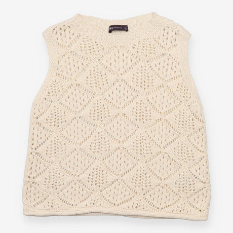 Knitted vest top