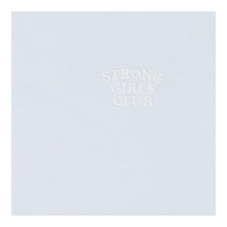 Light Blue Slub Organic Cotton T‑Shirt