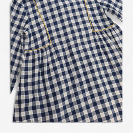 Blue & Yellow Check Dress