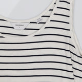 Navy Stripe Maternity Vest Top
