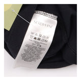 Nursing Top Black Cotton Skin-to-Skin Wrap