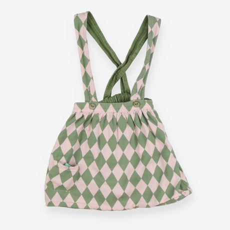 Green Argyll Reversible Pinafore