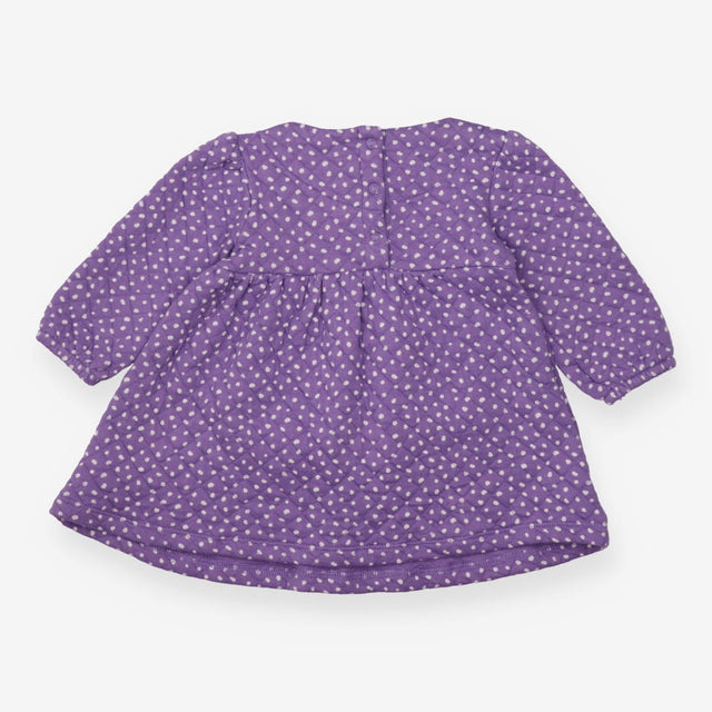 Quilted Sweater Dress Lilac 