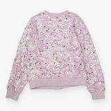 Jacket zip sequins light purple